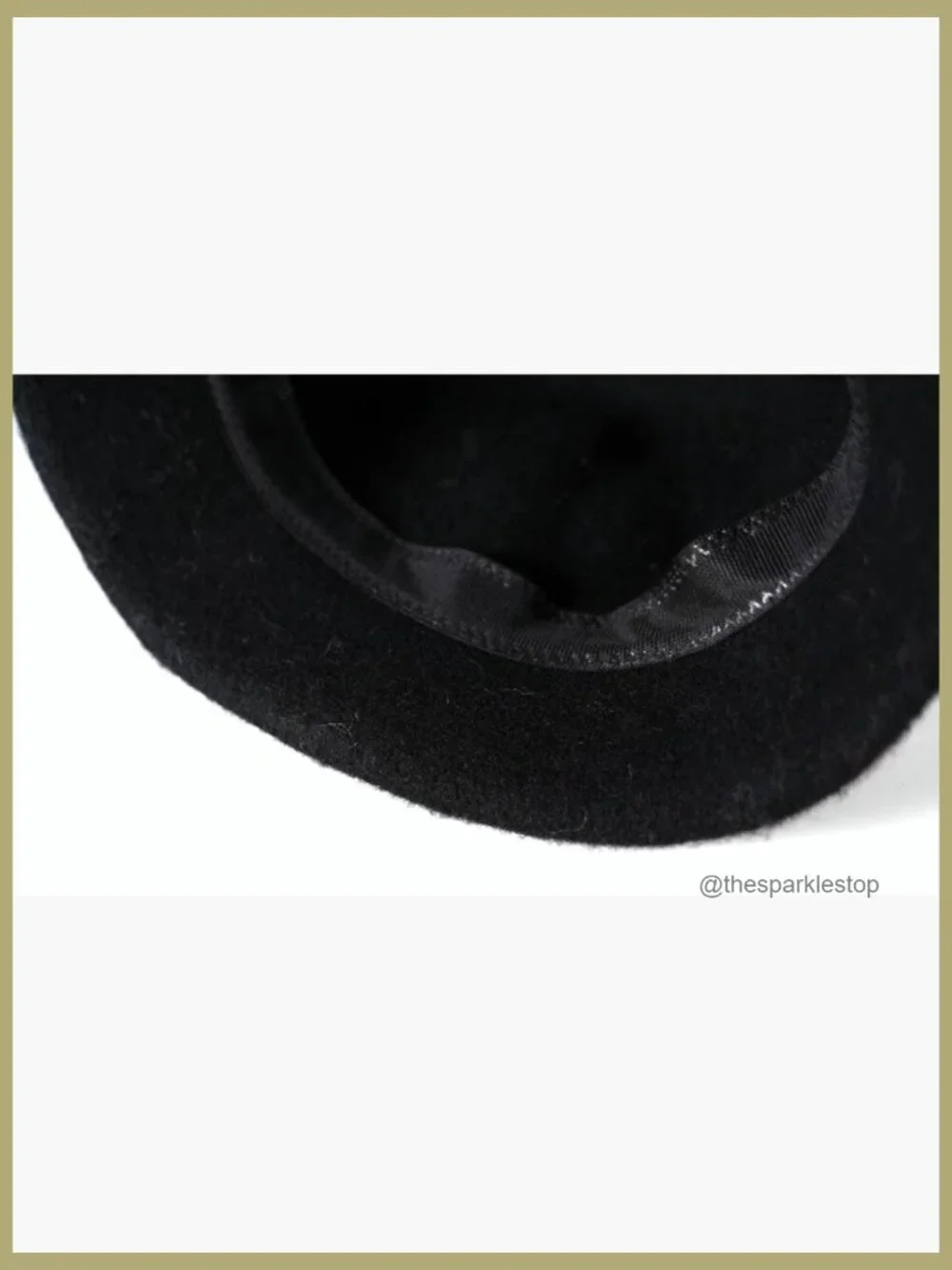 Faux Wool Felt Cloche Bucket Hat Adjustable Winter Warm Fedora